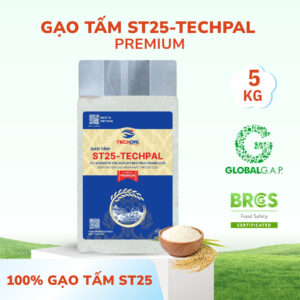 Gạo tấm ST25-TECHPAL Premium Túi 5Kg | Đạt chuẩn Global GAP